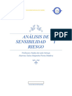 Análisis de Sensibilidad y Riesgo