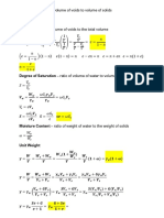 Soil Composition Formulas