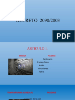 Decreto Ley 2090 de 2003