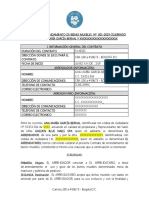 Contrato Arrendamiento de Bienes Muebles No 001-2019.