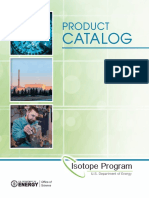 Isotope Program Product Catalog
