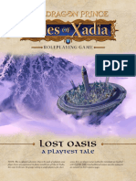 Lost Oasis: A Playtest Tale