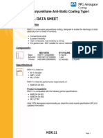 Technical Data Sheet: N59111 Polyurethane Anti-Static Coating Type I