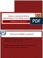 Peran Laboratorium Mikrobiologi Klinik