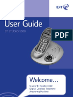 User Guide: BT Studio 1500