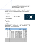 Caso Practico - Matematicas Financieras