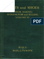 Boots and Shoes Their Making, Manufacture and Selling by Golding F.Y. Volume VI