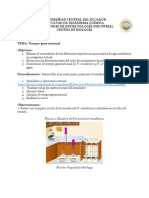 Tiempo generacional de Paramecium caudatum y Paramecium aurelia