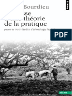 Esquisse D'une Théorie de La Pratique Précédé de Trois Études D'ethnologie Kabyle by Pierre Bourdieu