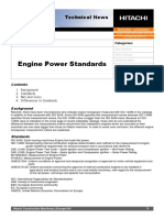 Engine Power Standards: Technical News