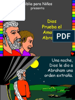 DIOS PRUEBA EL AMOR DE ABRAHAM