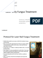Laser Only Fungus Treatment: Protocol, 3-Month Follow-Up Pictures, Disposable Update & 5 Year Revenue Projections