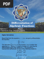 Differentiation of Algebraic Functions (3) - Converted