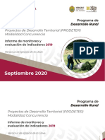 2019 Monitoreo Programa de Desarrollo Rural Veracruz