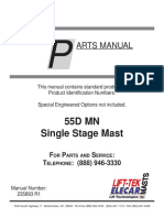 55D MN Single Stage Mast: Arts Manual