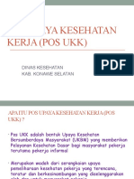 POS UPAYA KESEHATAN KERJA (POS UKK)