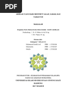 AKHLAK YANG BAIK MENURUT SALAF