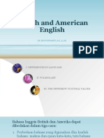 4 The Differences American and British English