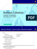 Business Valuation Methods and Techniques