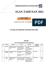 Rancangan Tahunan SPBT 2021