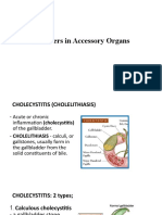 Accessory Organs Disorders - PPT