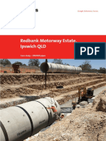 Redbank Motorway Estate, Ipswich QLD: Case Study - DN3000 Pipes