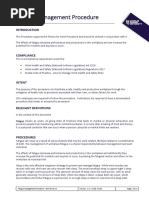 Fatigue Management Procedure Sew39