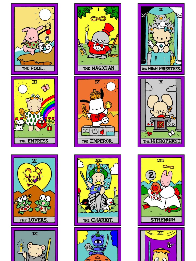 Download Hello Kitty Tarot 6x13