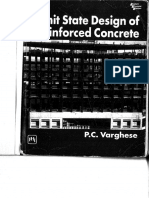 Reinforced Concrete Design - Limit State - p c Varghese (Scanned)