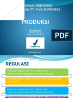 Materi Produksi Oleh Bapak Djoko Irwanto, S.Si., Apt.