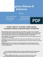 Penegakan Hukum Di Indonesia