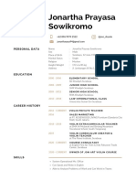 Jonartha Prayasa Sowikromo: Personal Data