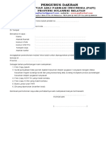 Format Pengajuan Lolos Butuh 2019 - Pafi Sulawesi Selatan