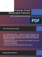 Pertukaran Sosial Masyarakat Patorani