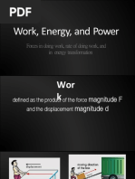 Class 11 Work Energy Power Notes | PDF | Force | Mechanics