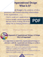 Organizational Design What Is It?