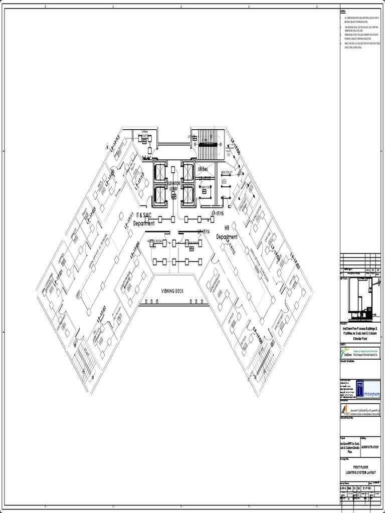First Floor LIGHTING-E-1F-001 | PDF | Autodesk | Computer Aided Design