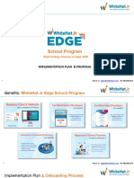 School Program: Implementation Plan & Proposal