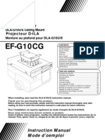EF-G10CG: D-ILA Projector Projecteur D-ILA D-ILA Projector Projecteur D-ILA