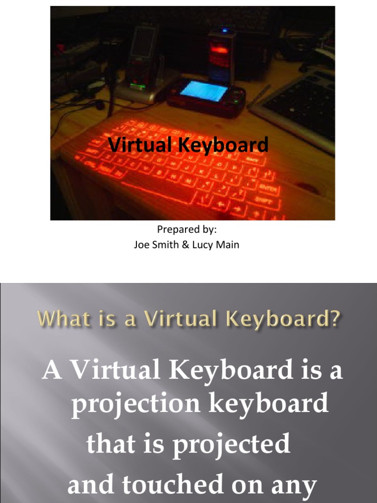 Innovative Virtual Keyboard Technology | PDF | Computing | Equipment