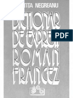 Dictionar de expresii roman francez