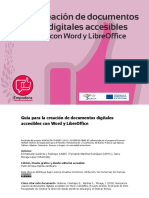 Creación de Documentos Digitales Accesibles