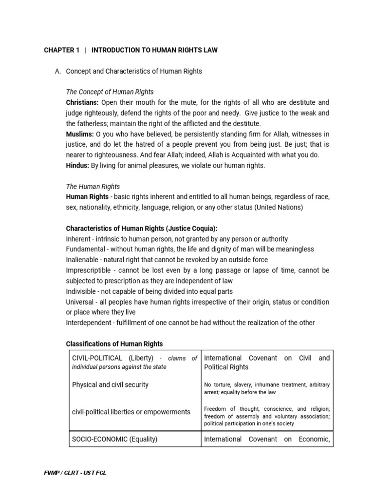 Introduction to Human Rights Law | PDF | Torture | Children's Rights