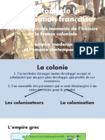 Histoire de La Colonisation Française