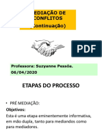 Aula 5 DIREITO UNINASSAU 7o Semestre Negociação, Mediação, Conciliação e Arbitragem 2020 1