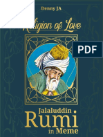 The Religion of Love - Denny JA - Jalaludin Rumi in Memes