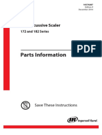 Parts Information: Air Percussive Scaler