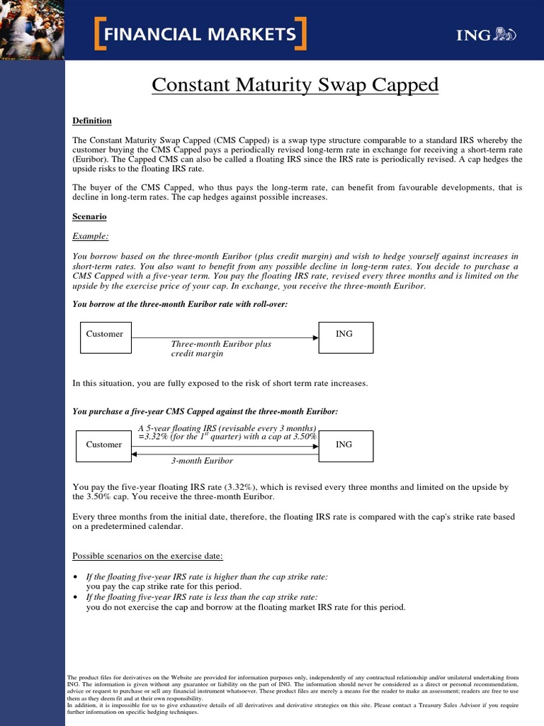 CMS Capped: Definition and Benefits | PDF | Swap (Finance) | Hedge ...