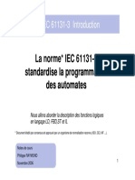 StandardLangageProgrammation IEC 61131-3