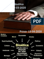 ÉTICA E BIOÉTICA - AULA 1